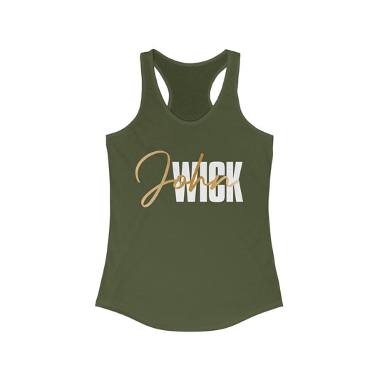 John Wick Stallion Women's Ideal Racerback Tank