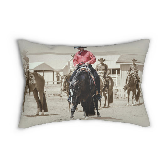 Spun Polyester Lumbar Pillow