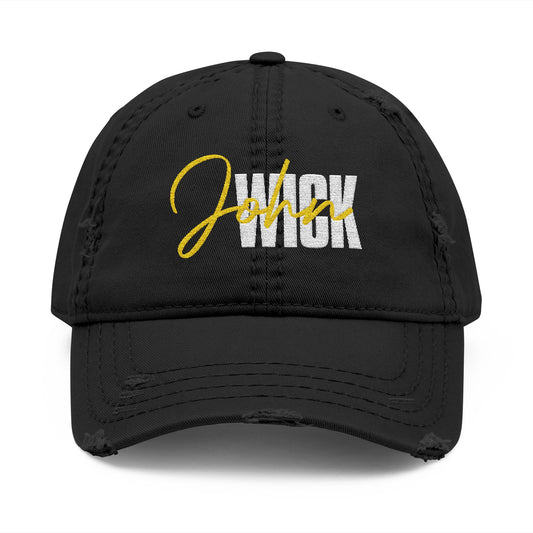John Wick Stallion Distressed Hat -Relaxed Fit