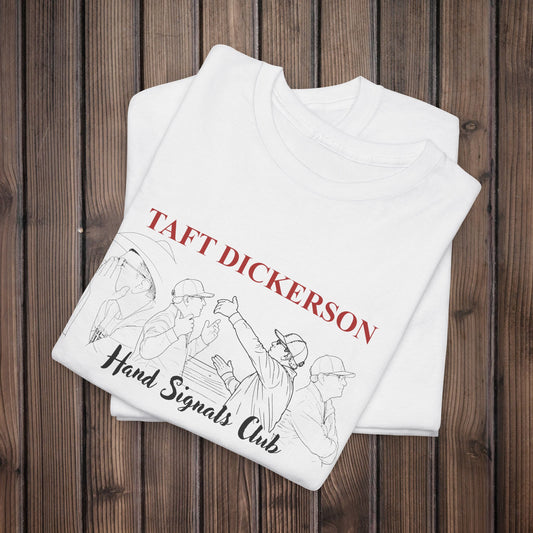 Taft Dickerson Hand Signal Club Unisex Heavy Cotton Tee (Inclusive Sizing)