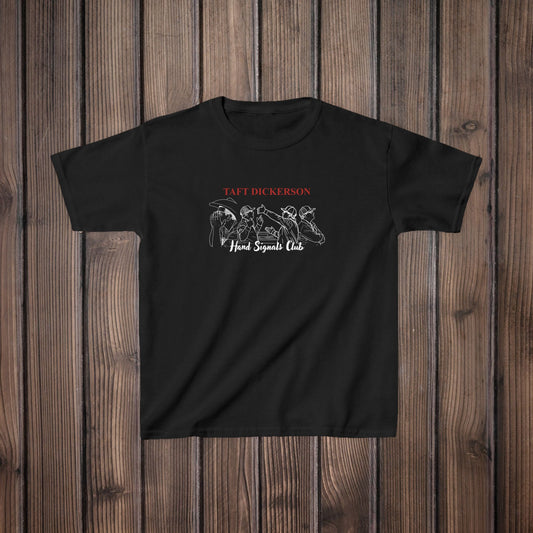 Kids Taft Dickerson Hand Signal Club Tee