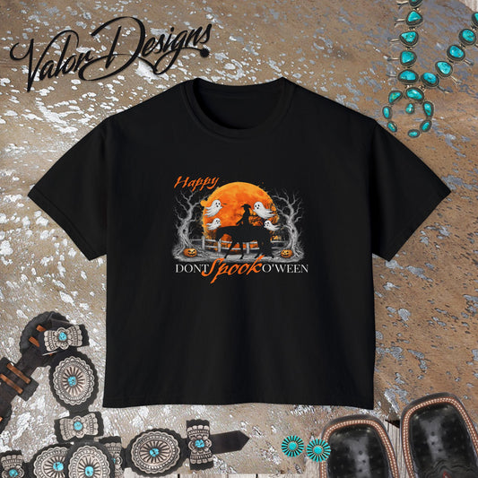 Happy Halloween- Don't Spook Oween Women's Boxy Tee