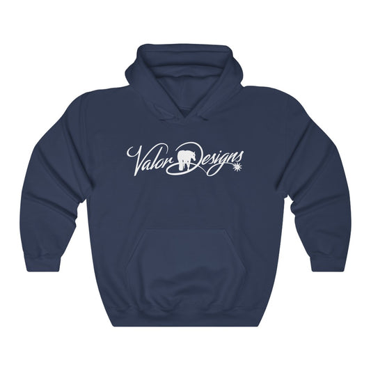 Valor Designs Logo Unisex Heavy Blend™ Hooded Sweatshirt