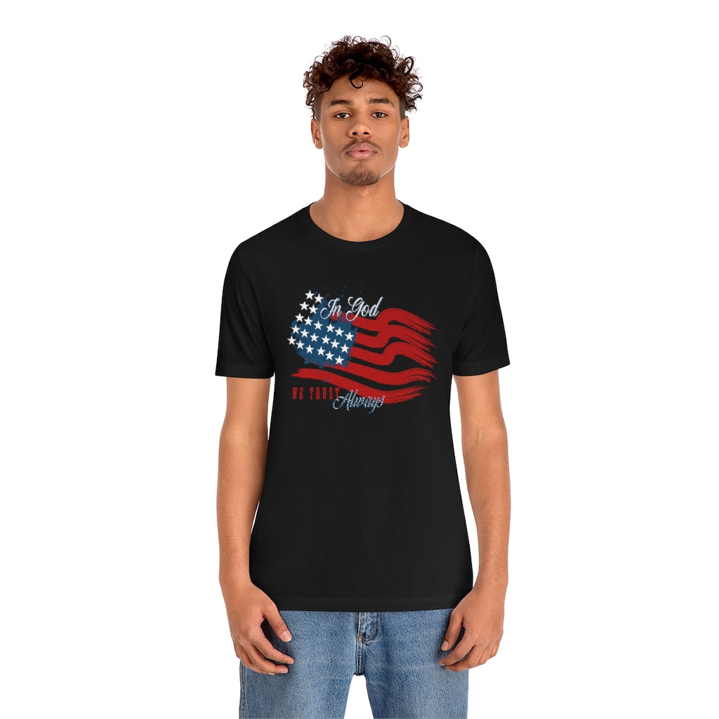 In God We Trust USA Short Sleeve Tee