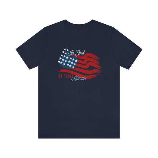 In God We Trust USA Short Sleeve Tee