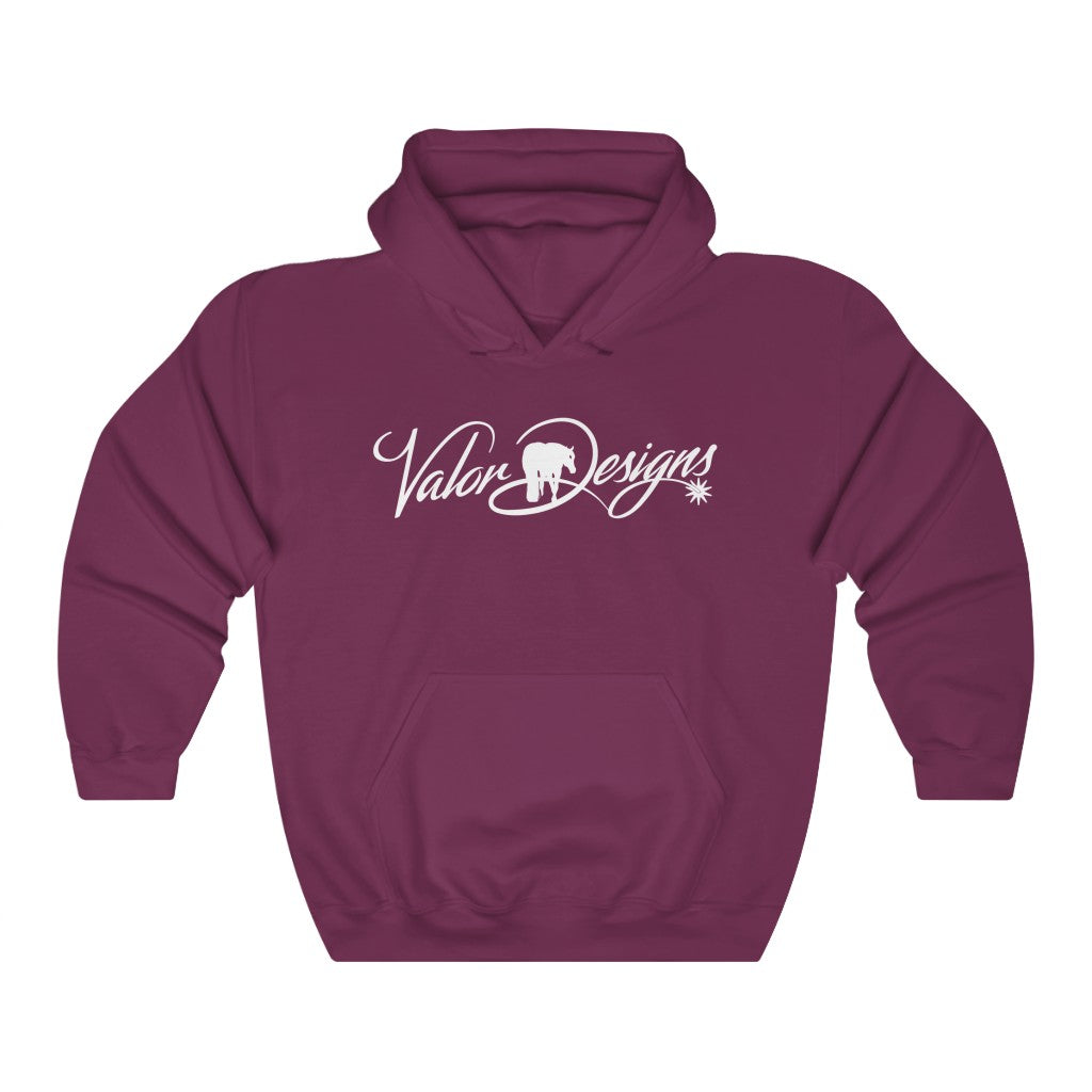 Valor Designs Logo Unisex Heavy Blend™ Hooded Sweatshirt