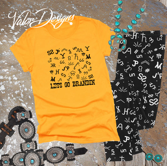 Lets Go Brandin Unisex Short Sleeve Tee