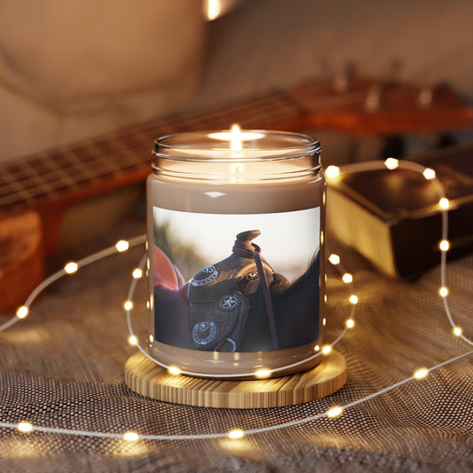 Western Saddle Aromatherapy Candles, 9oz