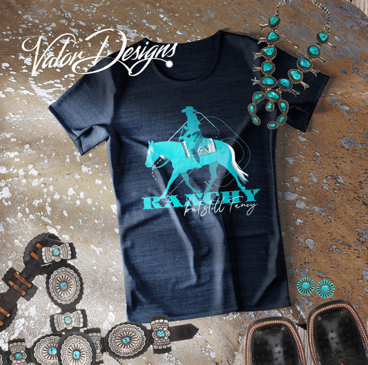 Ranchy But Fancy Unisex Short Sleeve Tee
