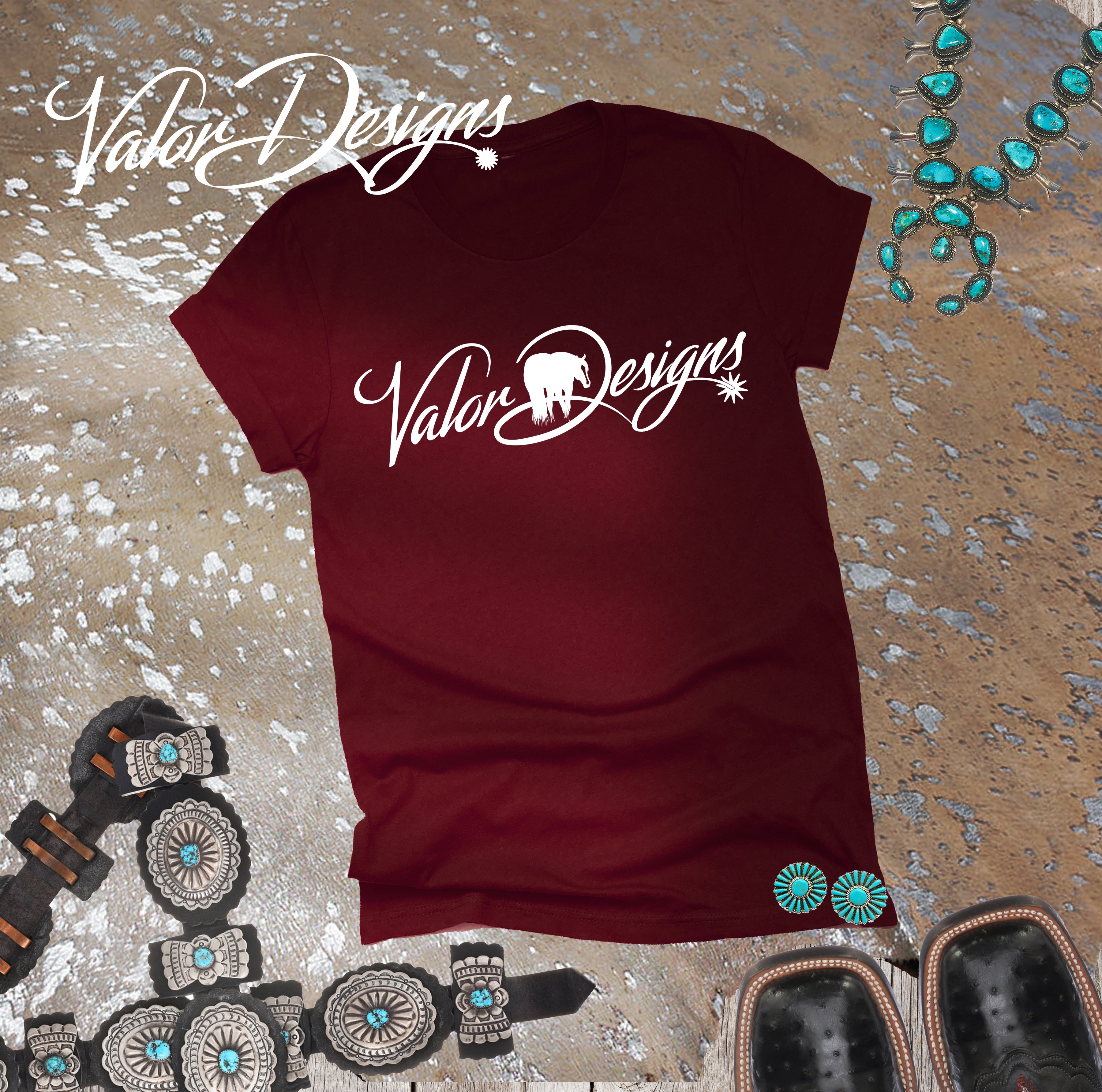 Valor Design Valor Designs Logowear – Horse Show Tees