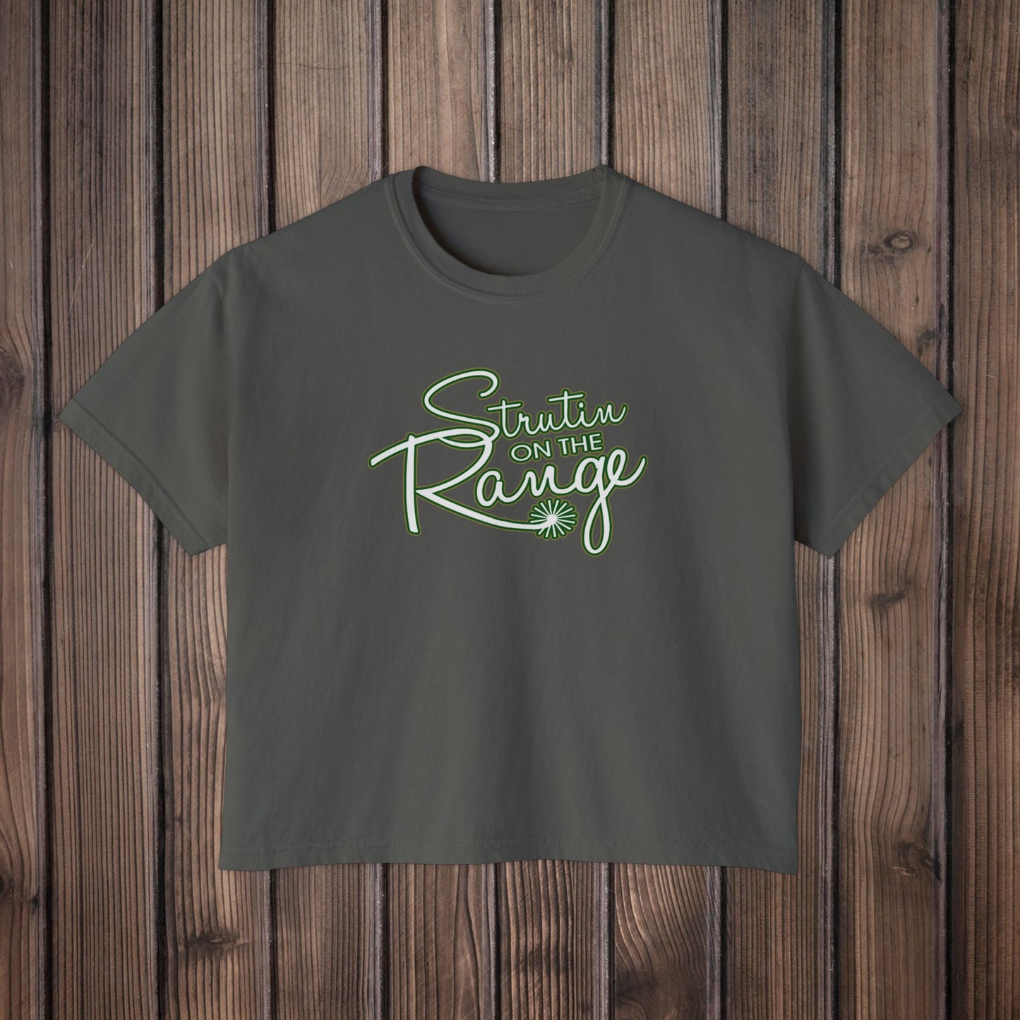 Stuttin on The Range Women's Boxy Tee