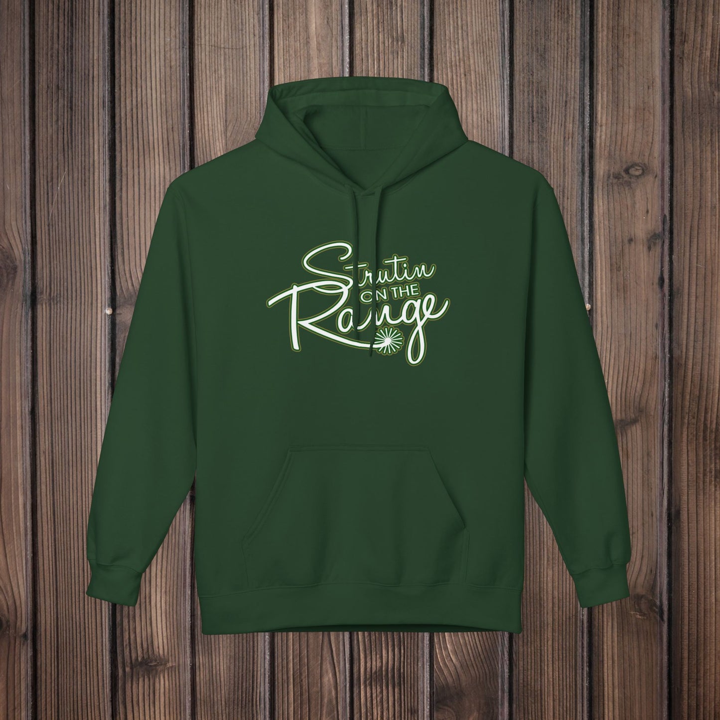 Stuttin on The Range Midweight Hoodie