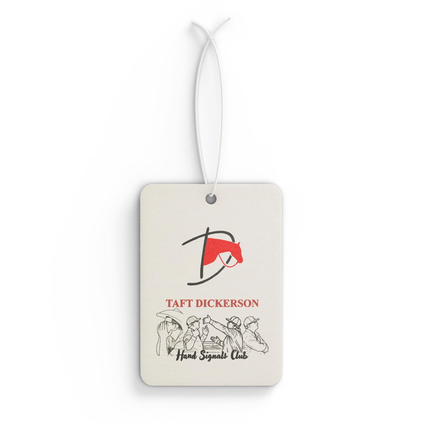 Taft Dickerson Hand Signal Club Car Air Freshener