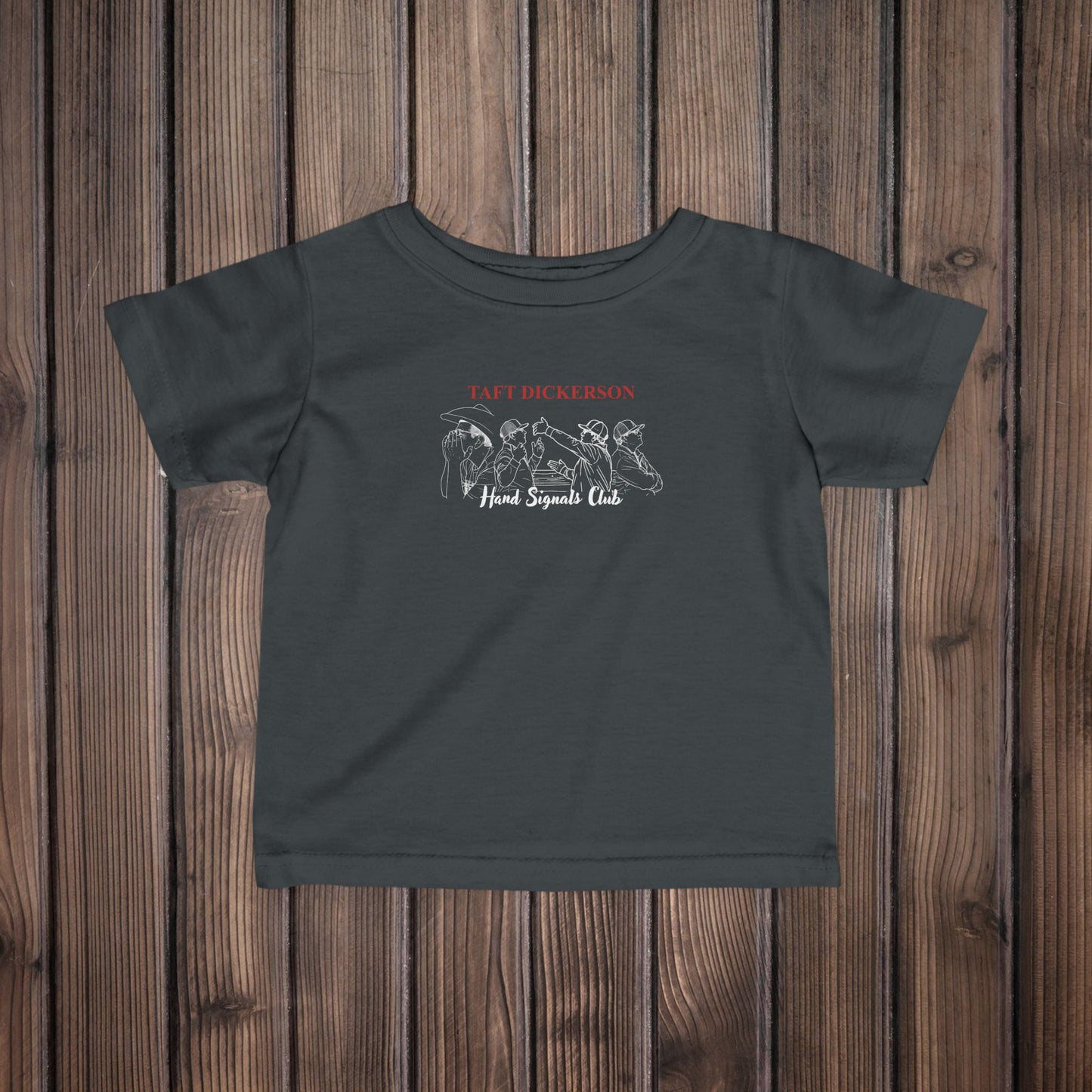 Taft Dickerson Hand Signal Club Infant Fine Jersey Tee