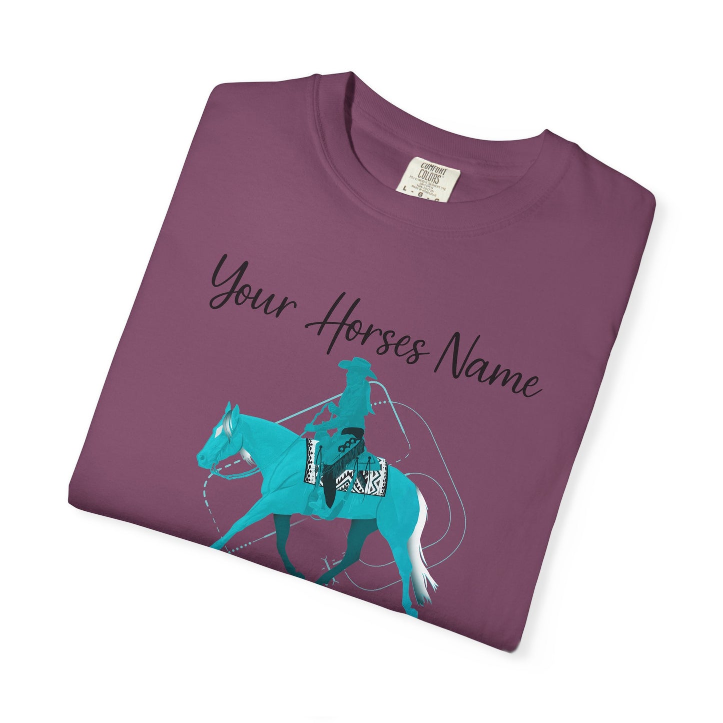Customizable Ranchy But Fancy Unisex Garment-Dyed T-shirt