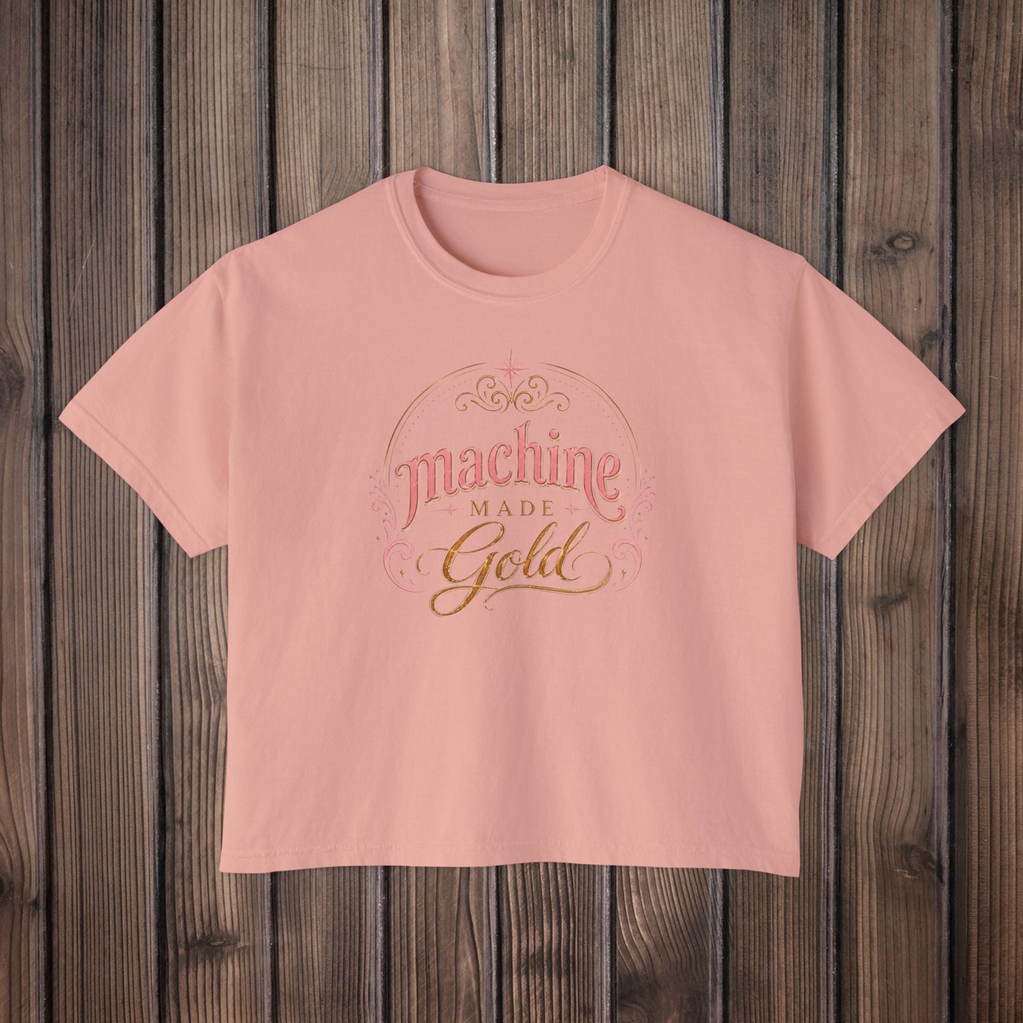 Machine Made Gold Women's Boxy Tee