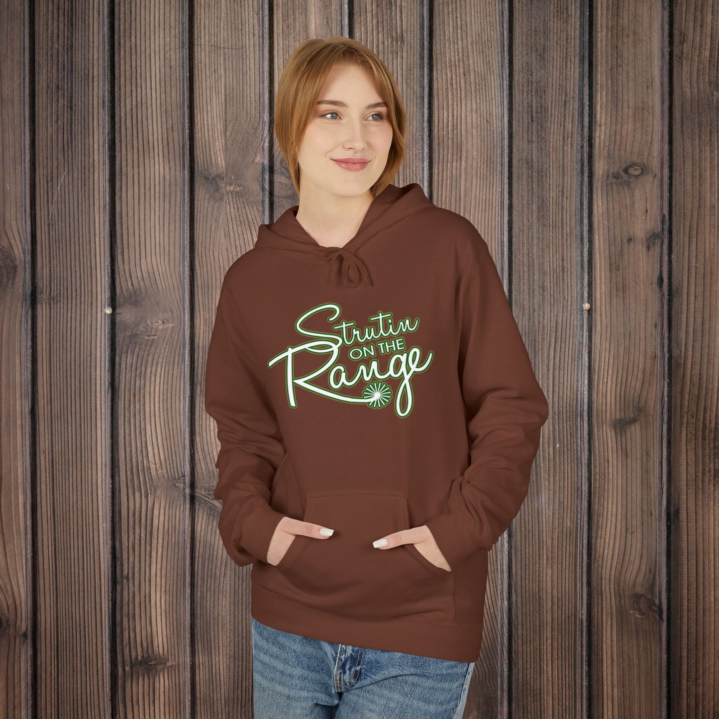 Stuttin on The Range Midweight Hoodie
