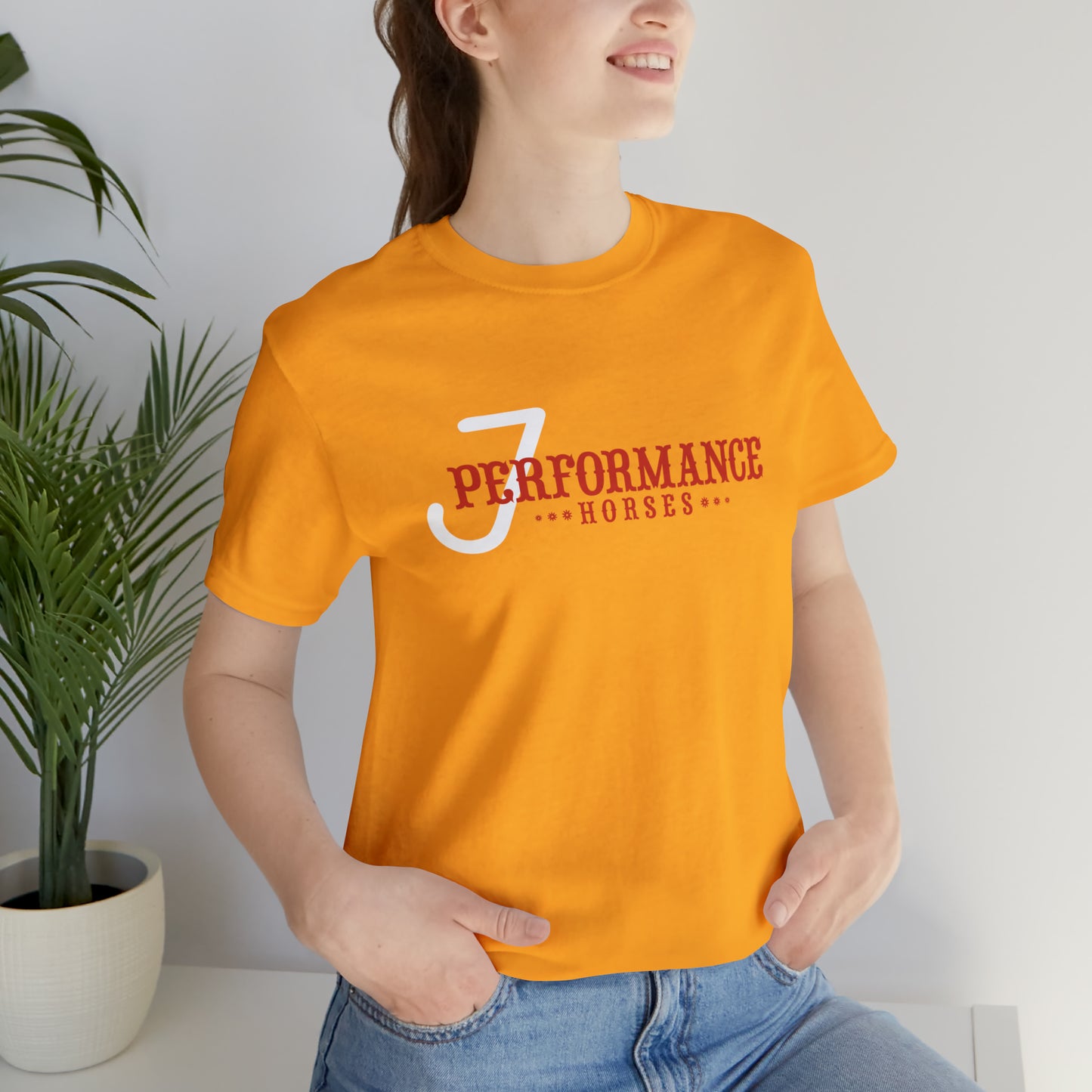 7J Performance Horses Unisex Short Sleeve Tee