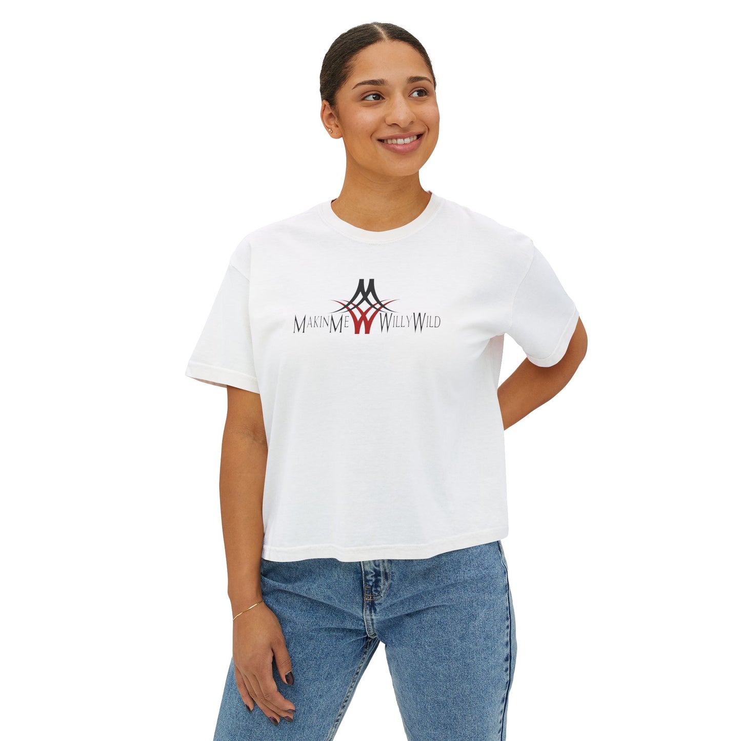 Makin Me Willy Wild Women's Boxy Tee