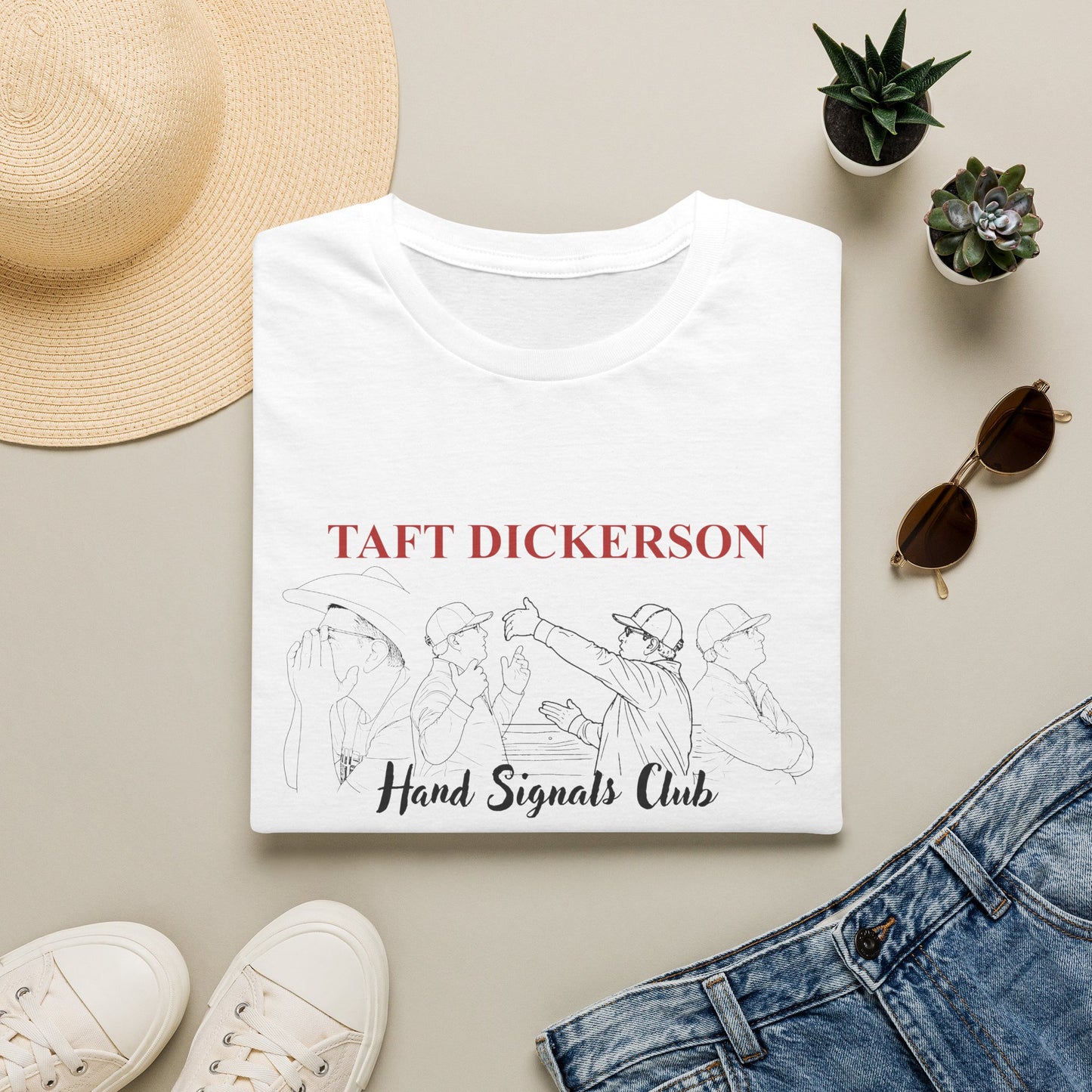 Taft Dickerson Hand Signal Club Unisex Softstyle T-Shirt