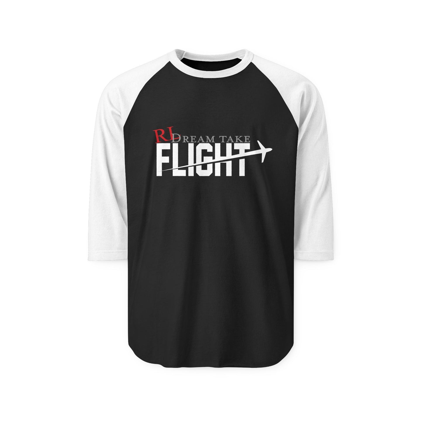 RL Dream Take Flight Unisex Three-Quarter Sleeve Raglan Shirt