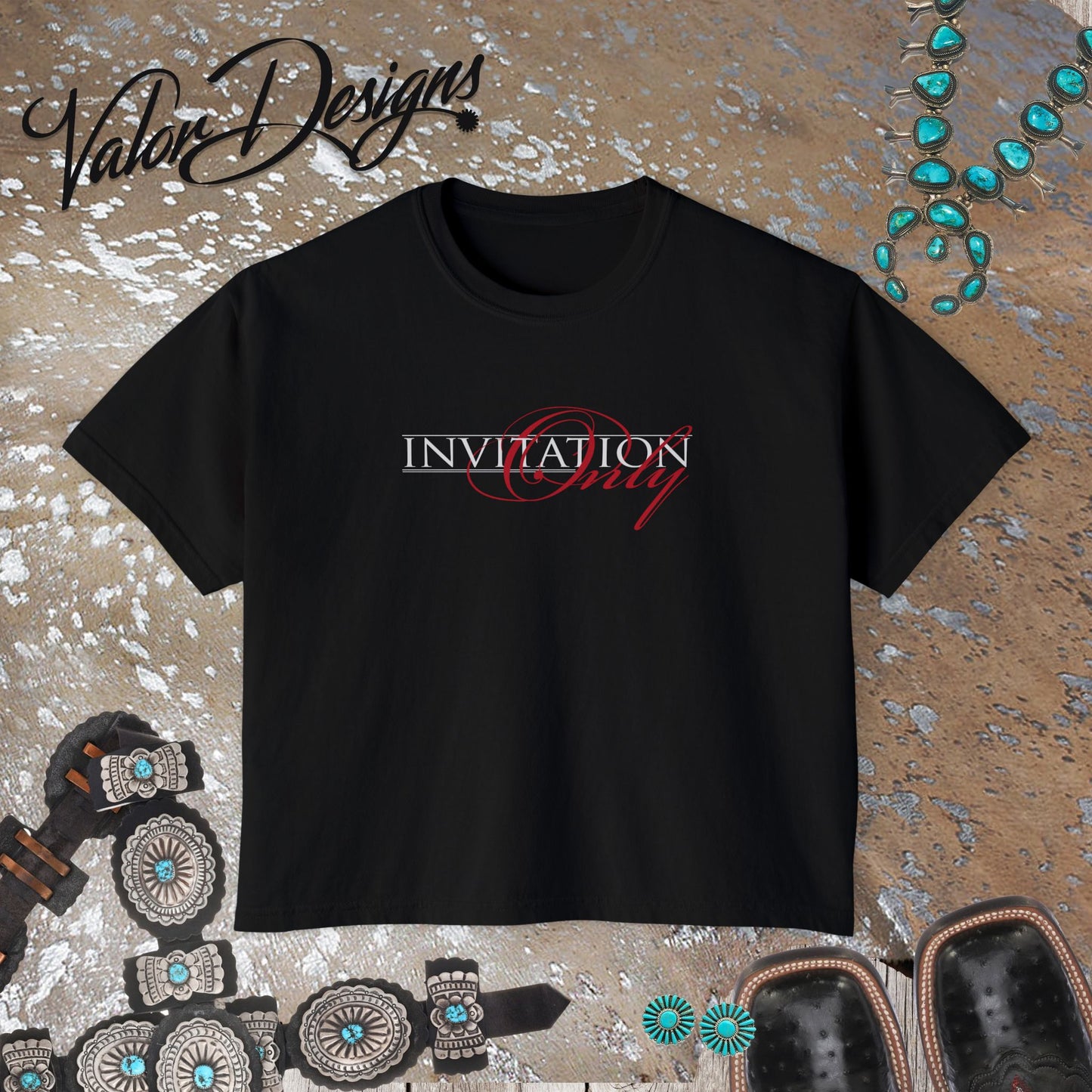 Invitation Only Women's Boxy Tee