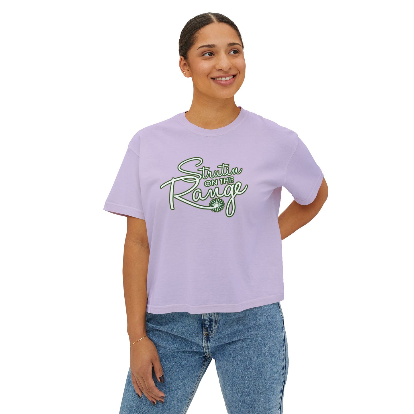 Stuttin on The Range Women's Boxy Tee