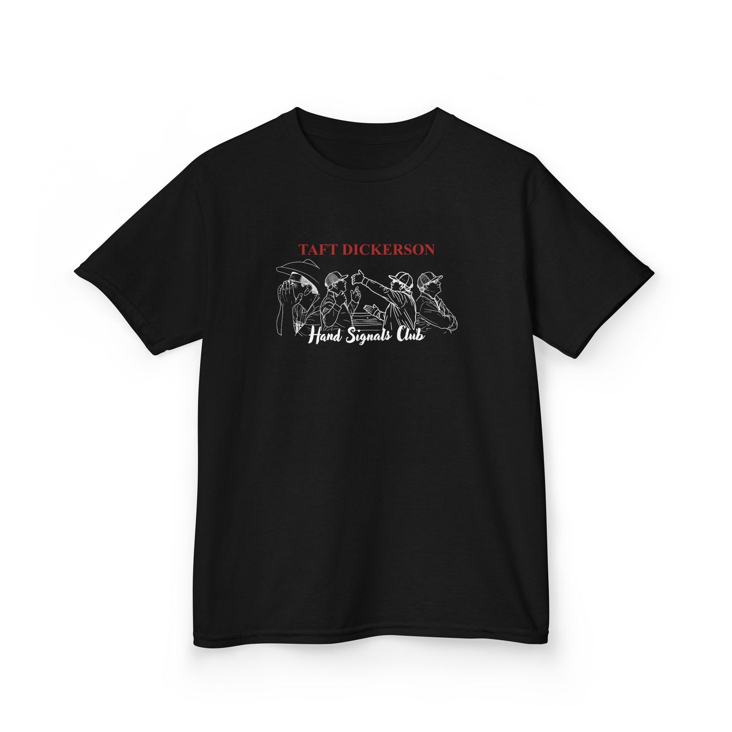 Kids Taft Dickerson Hand Signal Club Tee