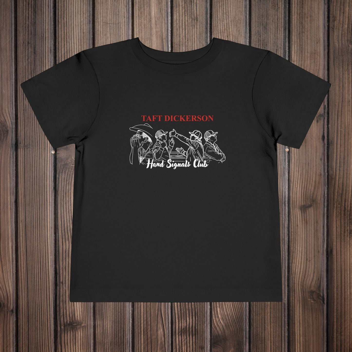 Taft Dickerson Hand Signal Club Kids Short Sleeve Tee
