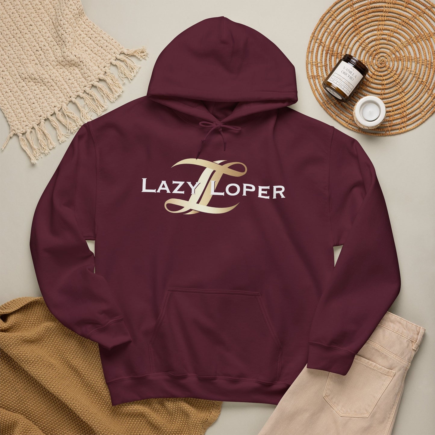 Lazy Loper Logo Unisex Heavy Blend™ Hooded Sweatshirt