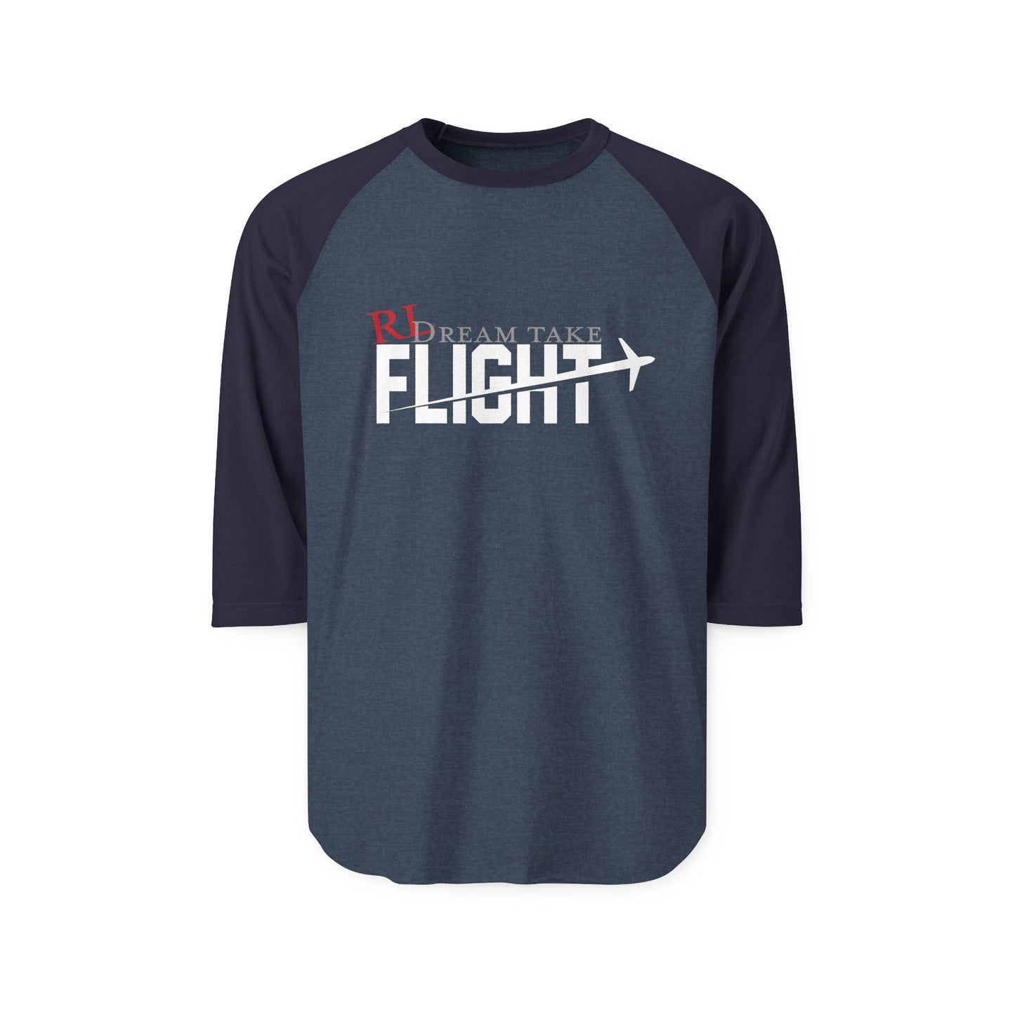 RL Dream Take Flight Unisex Three-Quarter Sleeve Raglan Shirt