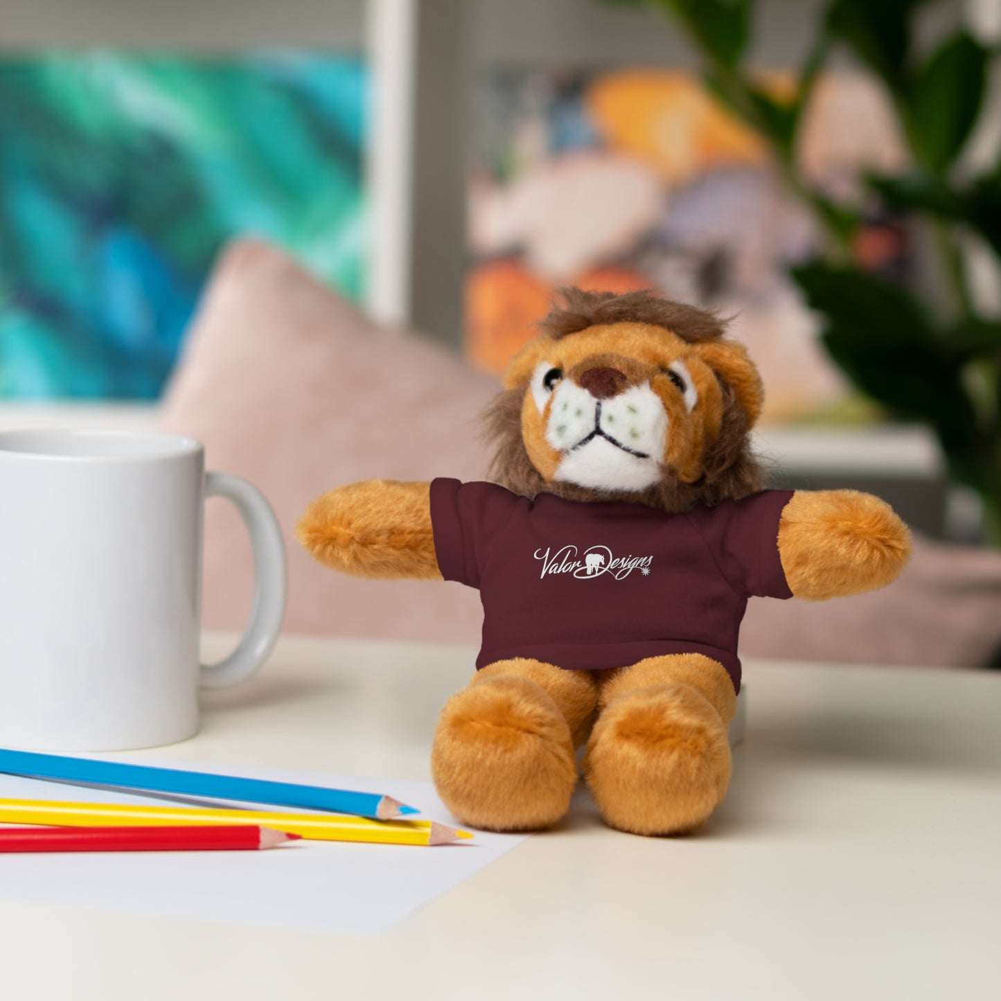 Valor Designs Stuffed Animals with Tee
