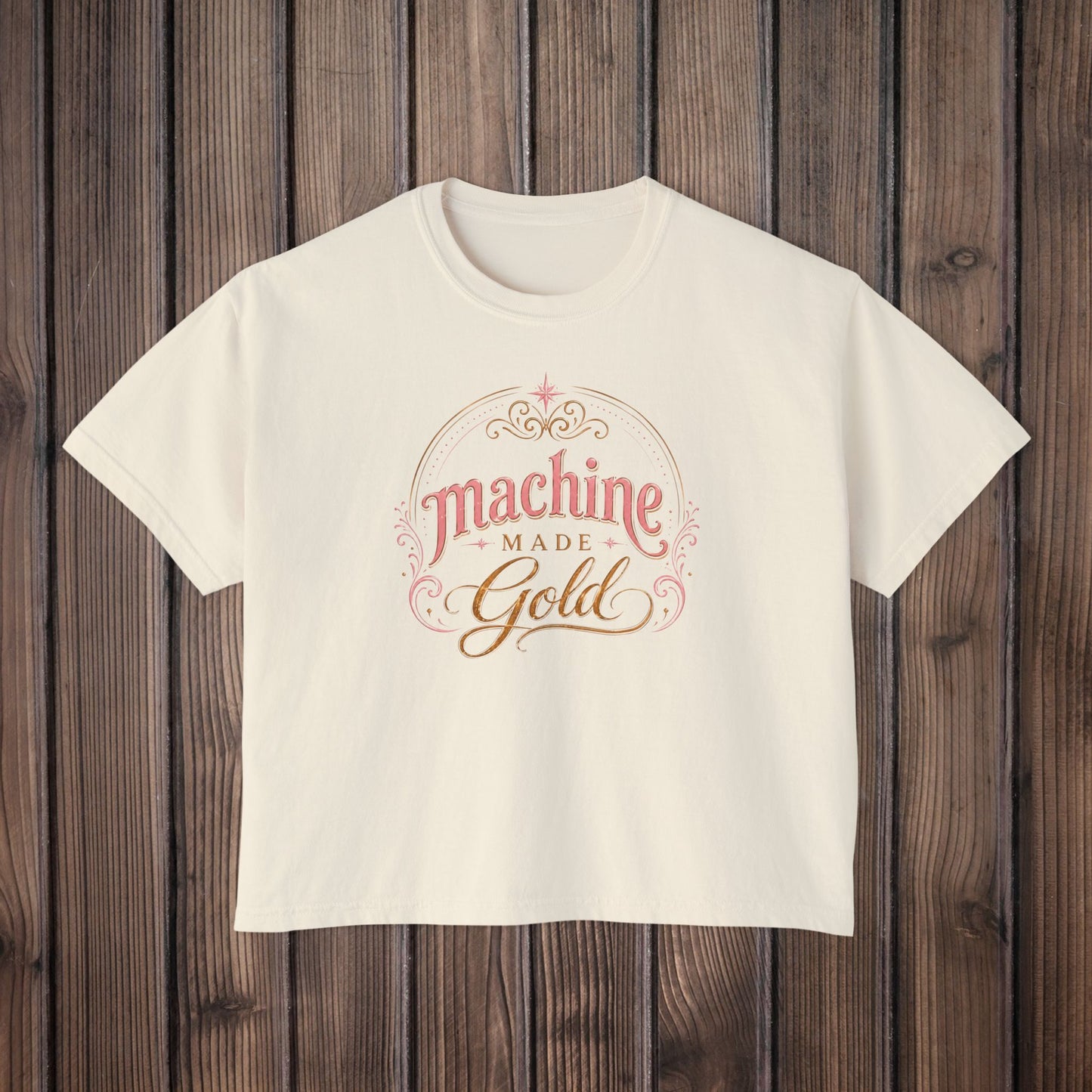 Machine Made Gold Women's Boxy Tee