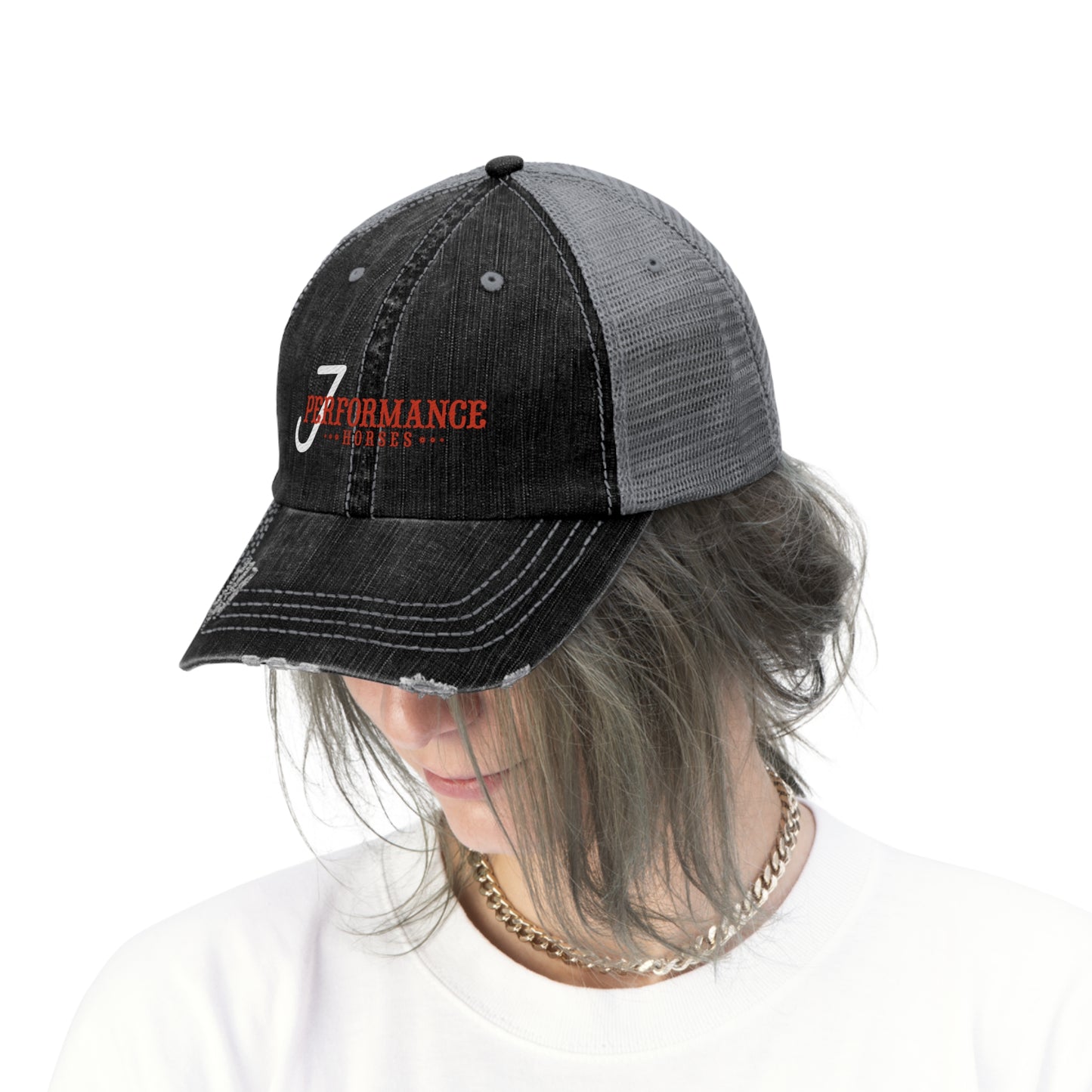 7J Performance Horses Trucker Hat