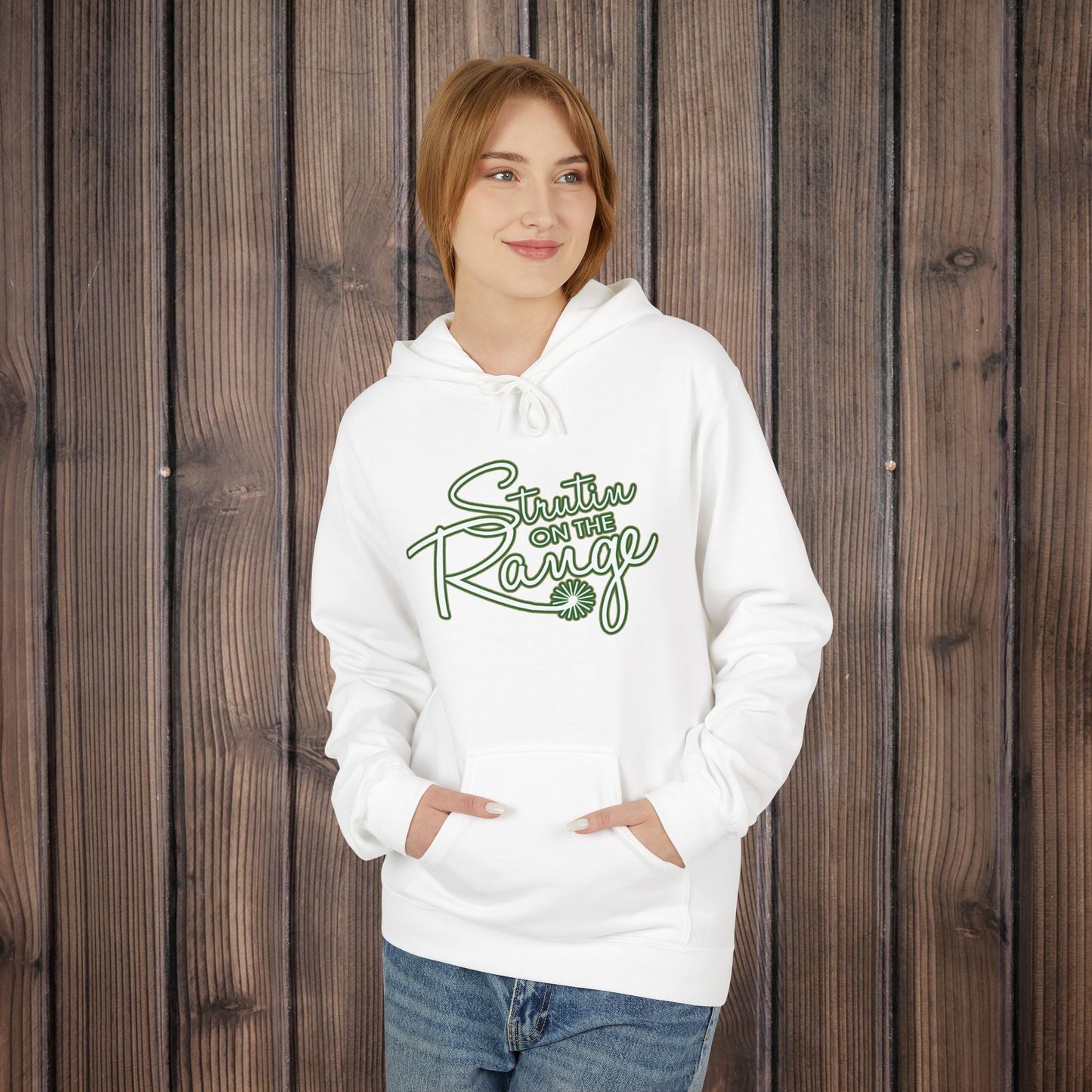 Stuttin on The Range Midweight Hoodie