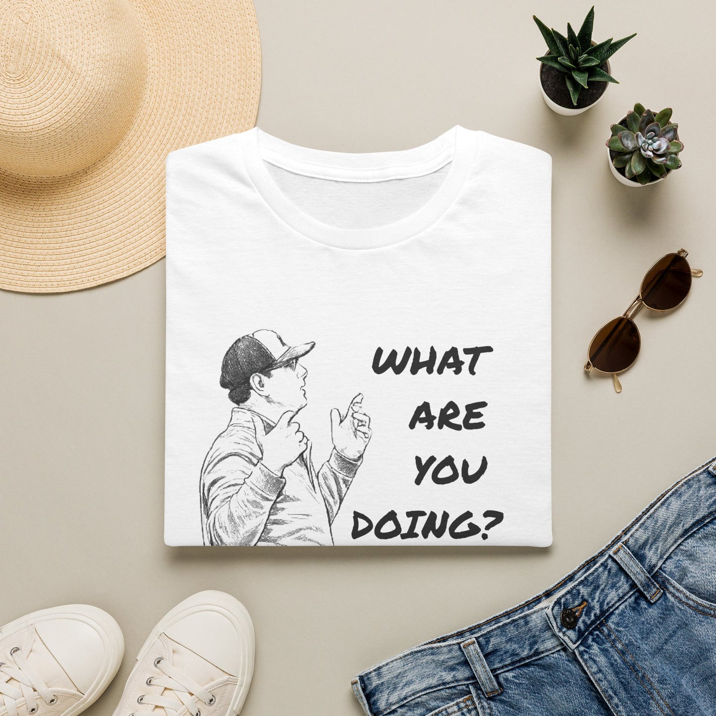 Taft Dickerson What Are You Doing Unisex Softstyle T-Shirt