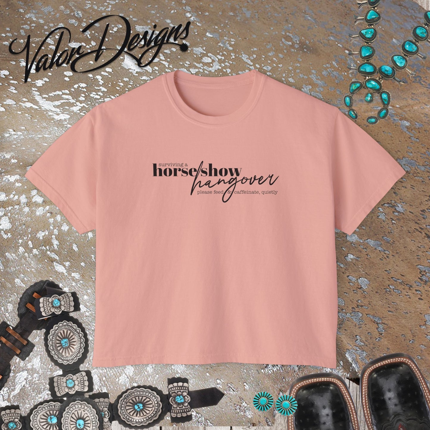 Horse Show Hangover Women's Boxy Tee