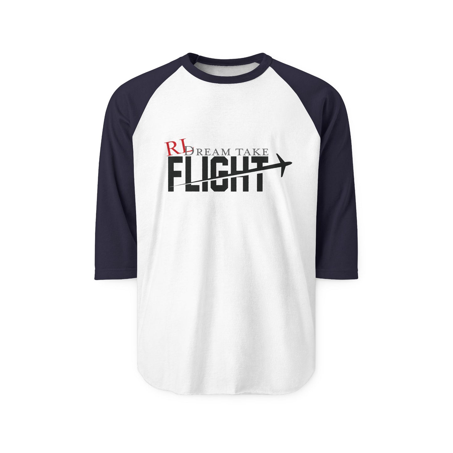 RL Dream Take Flight Unisex Three-Quarter Sleeve Raglan Shirt