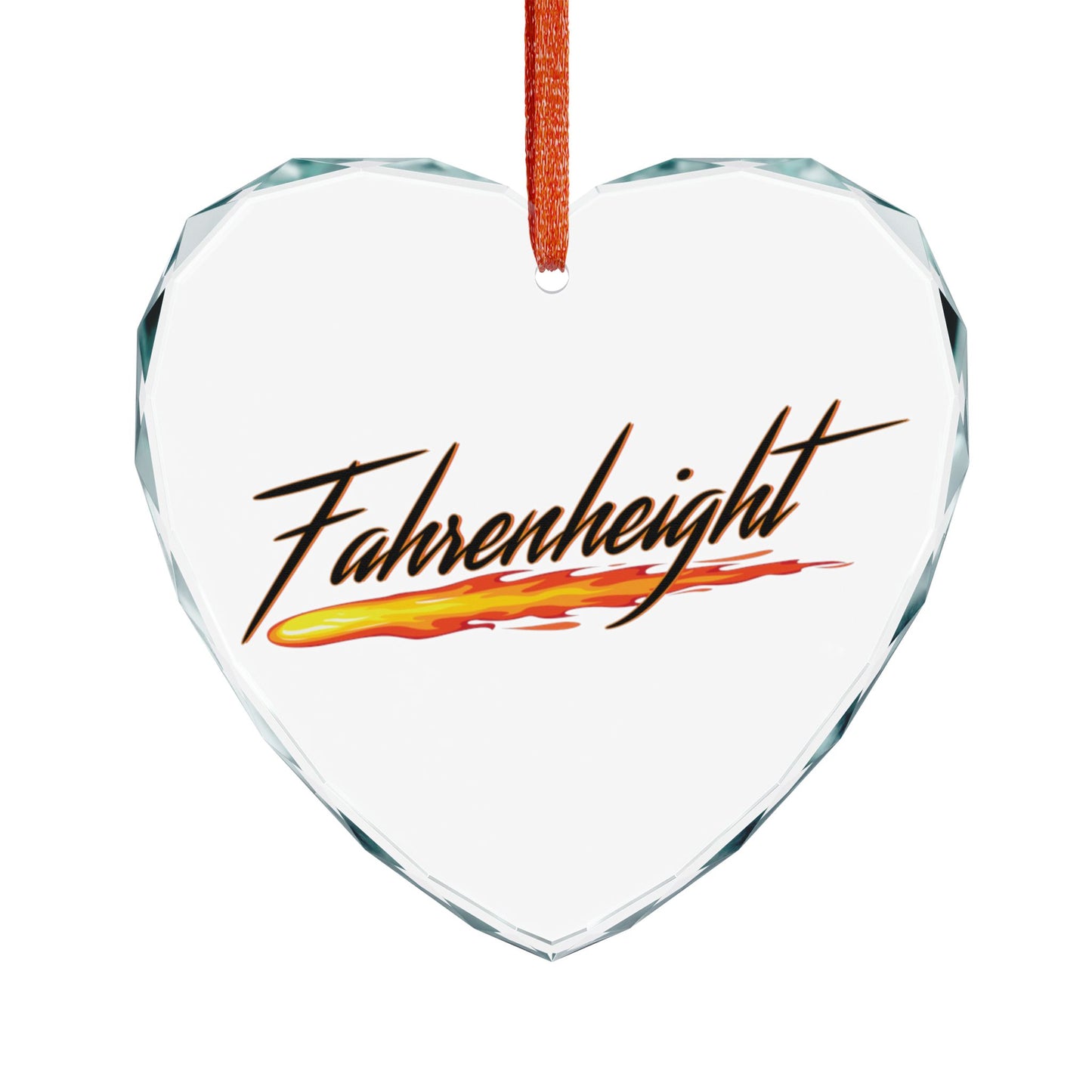 Fahrenheight Glass Ornament
