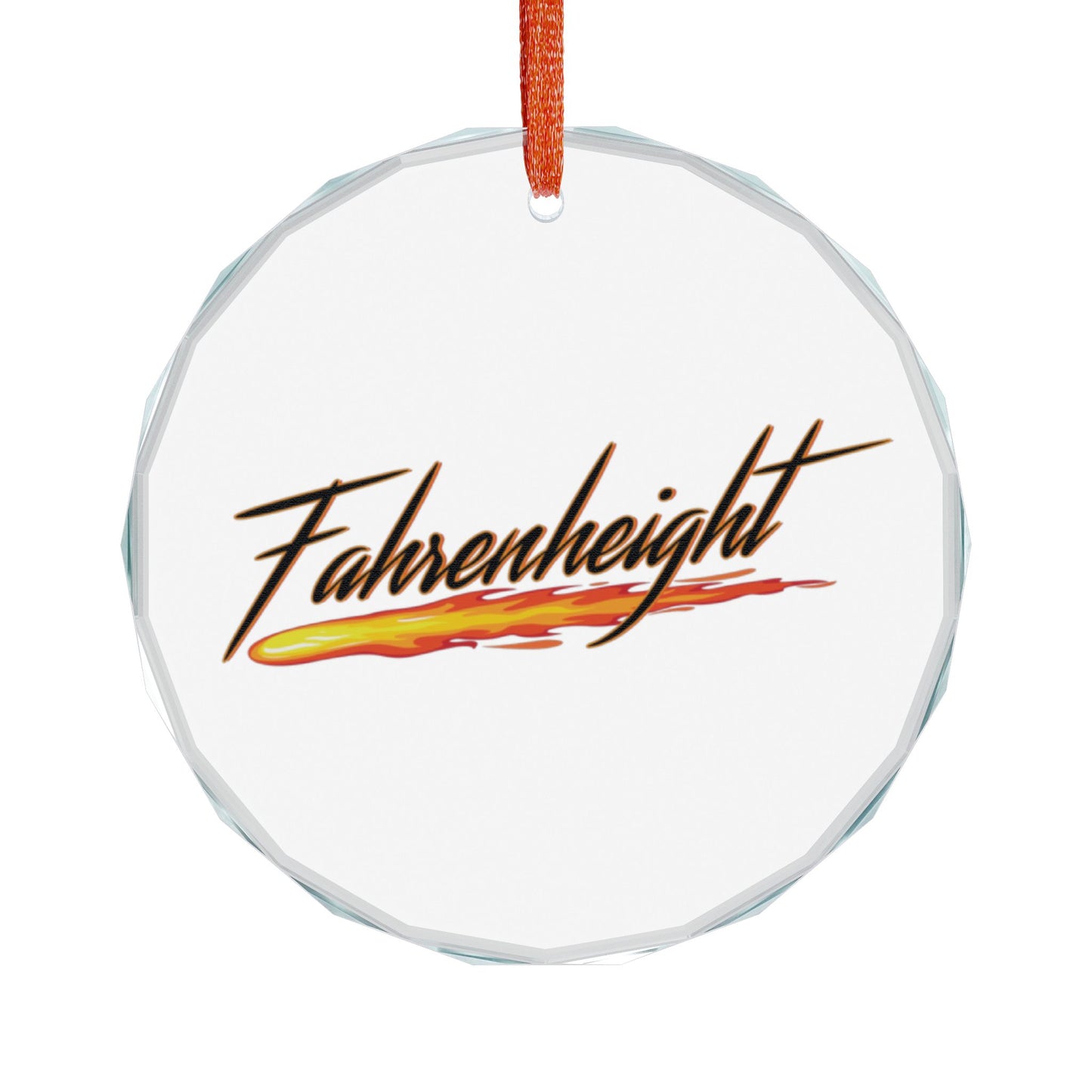 Fahrenheight Glass Ornament