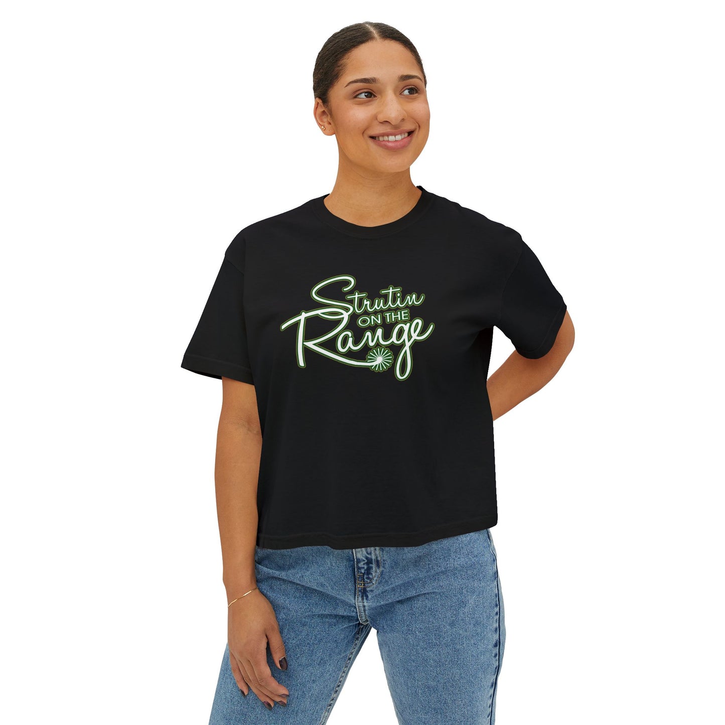 Stuttin on The Range Women's Boxy Tee