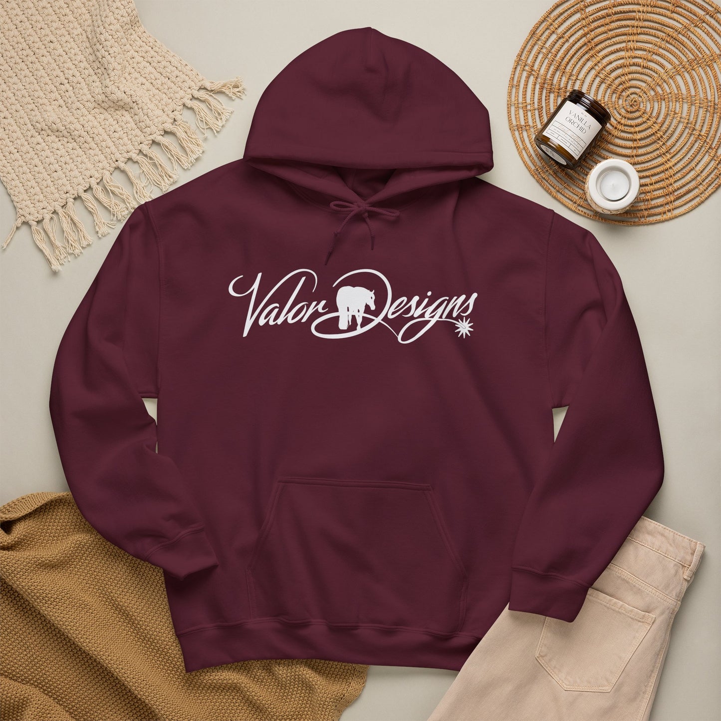 Valor Designs Logo Unisex Heavy Blend™ Hooded Sweatshirt