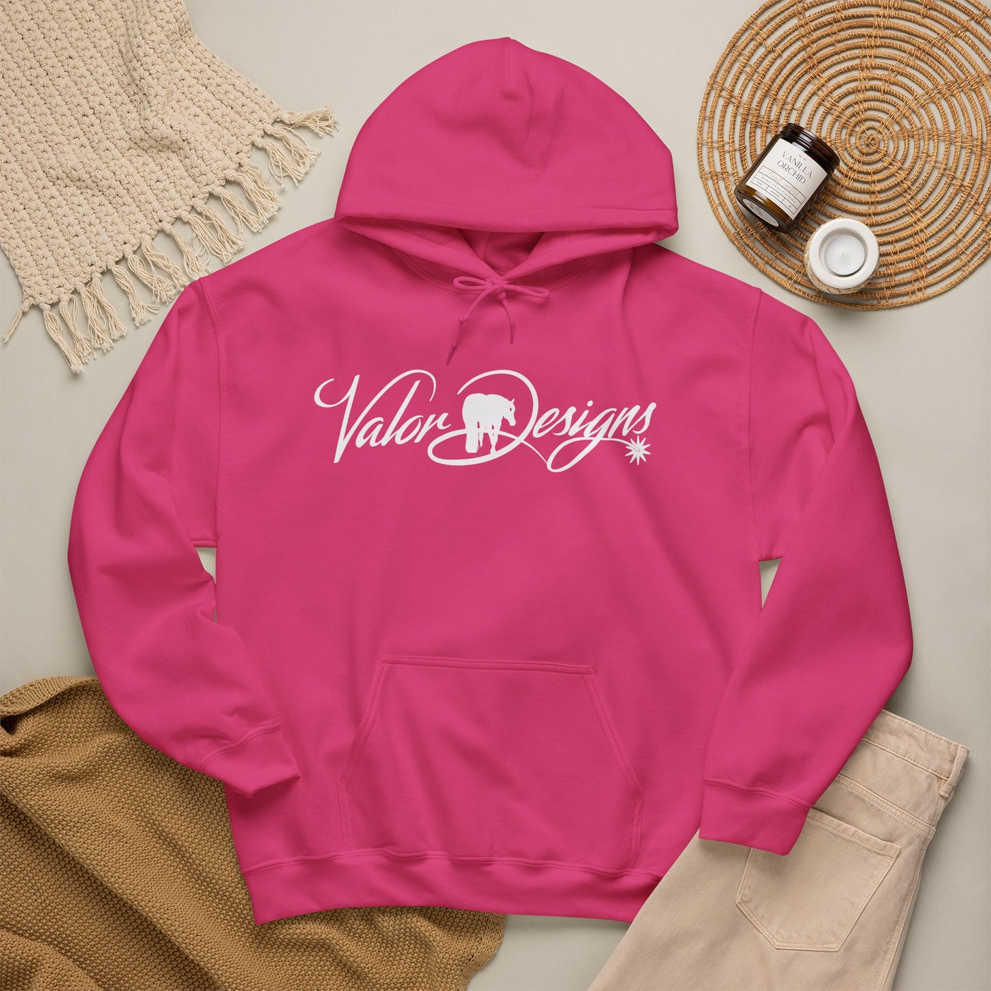 Valor Designs Logo Unisex Heavy Blend™ Hooded Sweatshirt