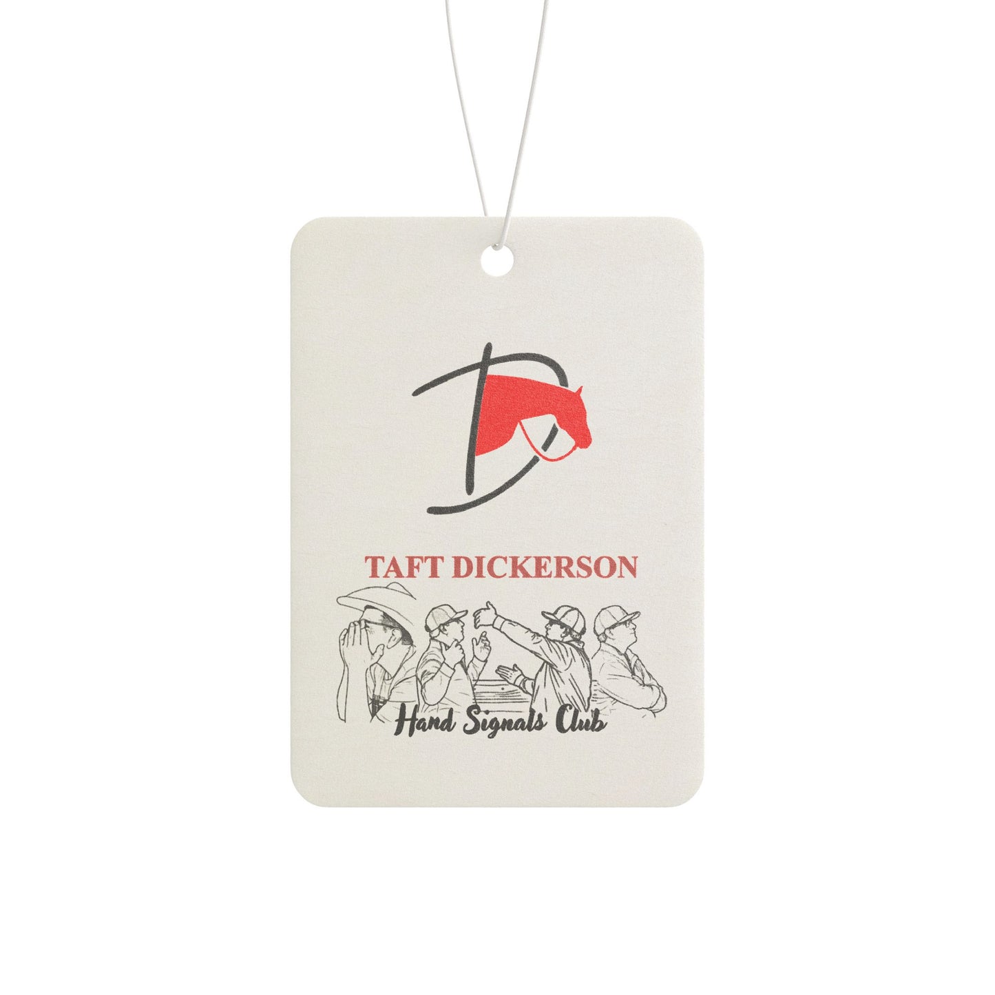 Taft Dickerson Hand Signal Club Car Air Freshener