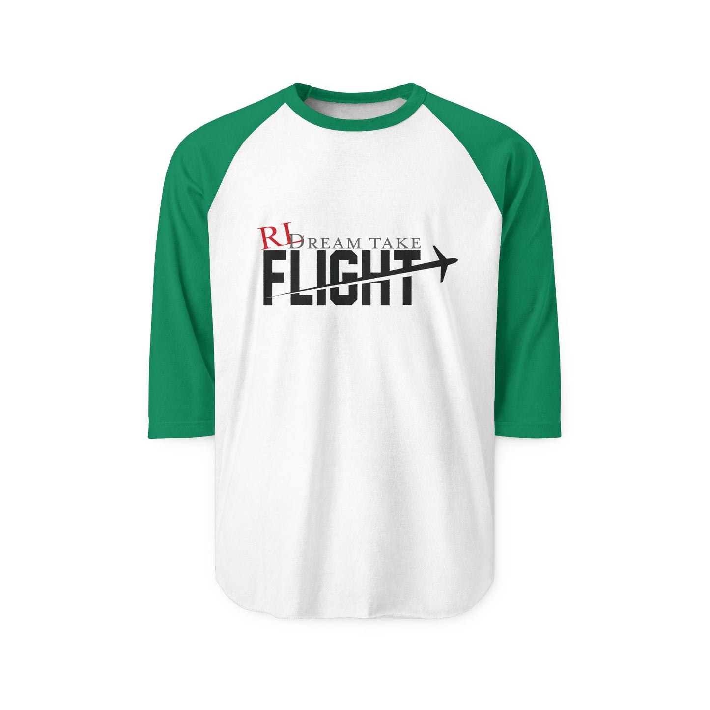 RL Dream Take Flight Unisex Three-Quarter Sleeve Raglan Shirt