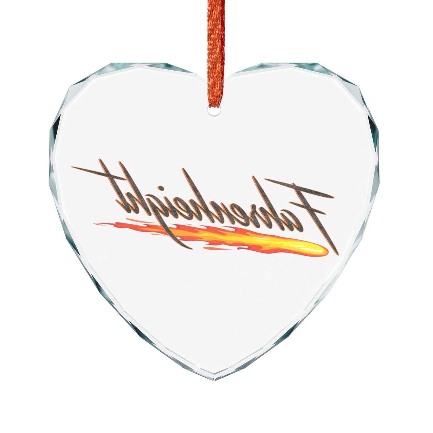Fahrenheight Glass Ornament