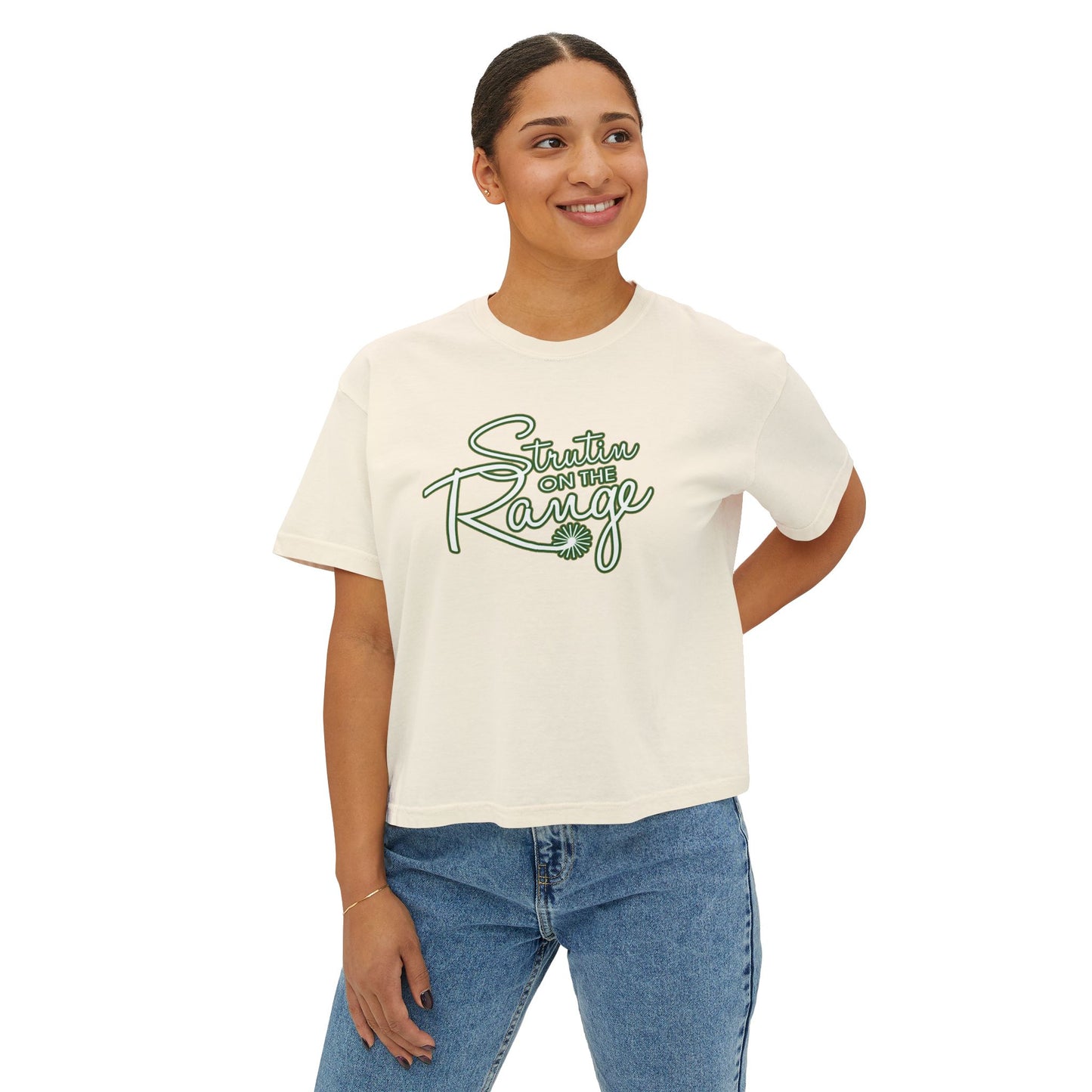 Stuttin on The Range Women's Boxy Tee
