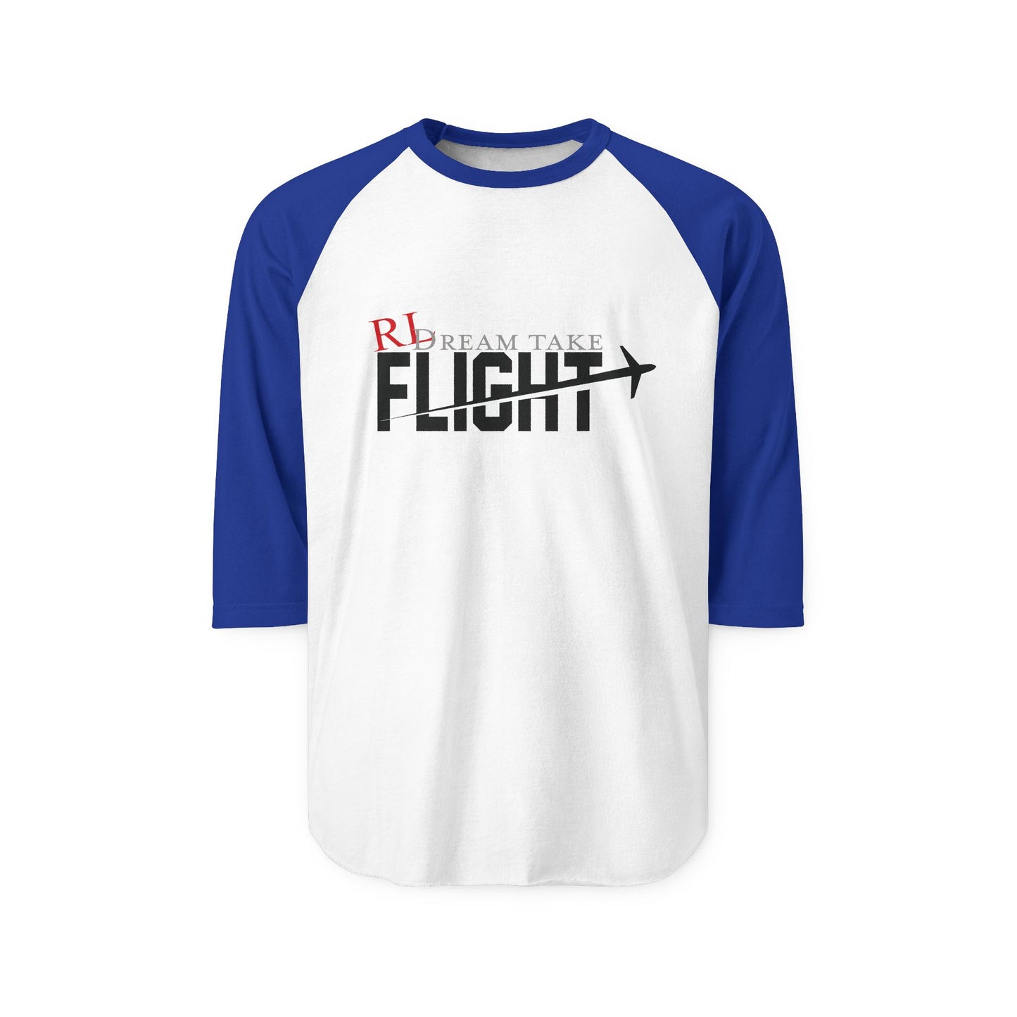 RL Dream Take Flight Unisex Three-Quarter Sleeve Raglan Shirt