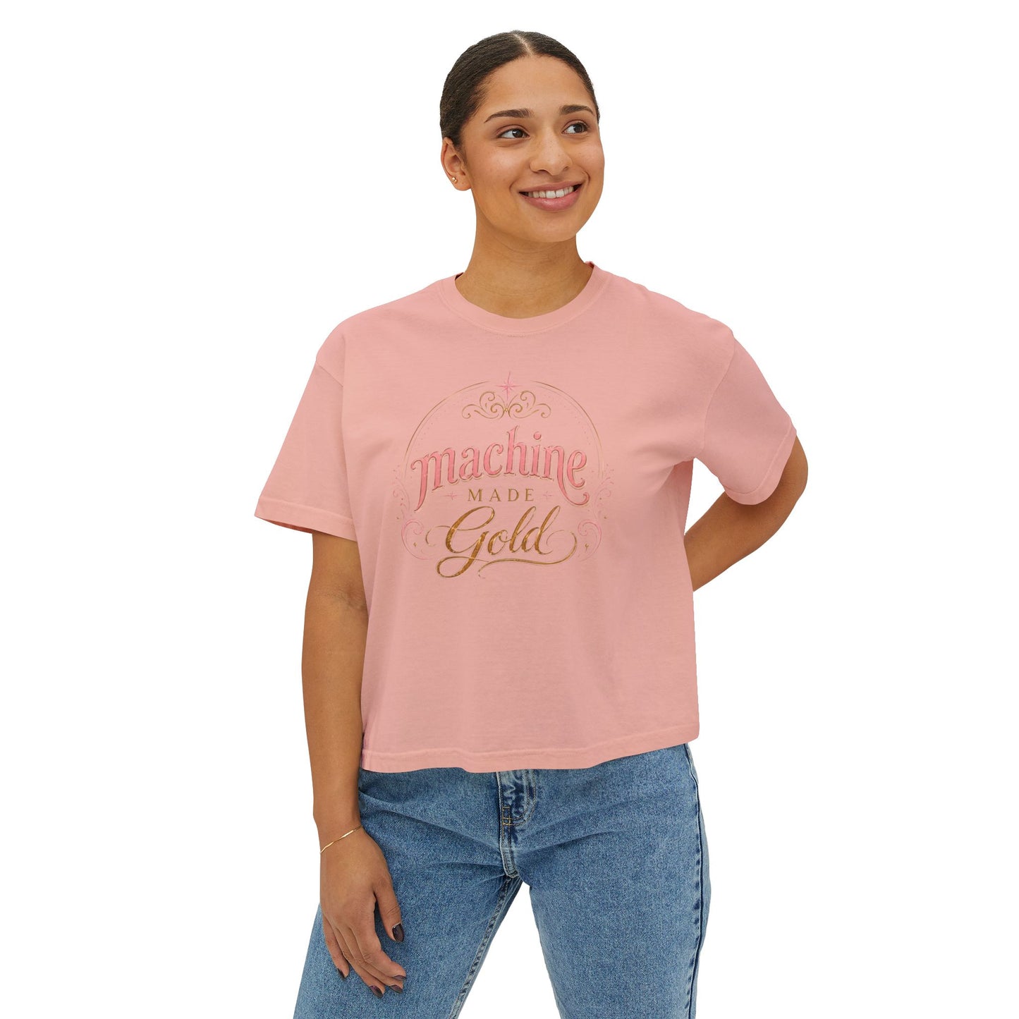 Machine Made Gold Women's Boxy Tee