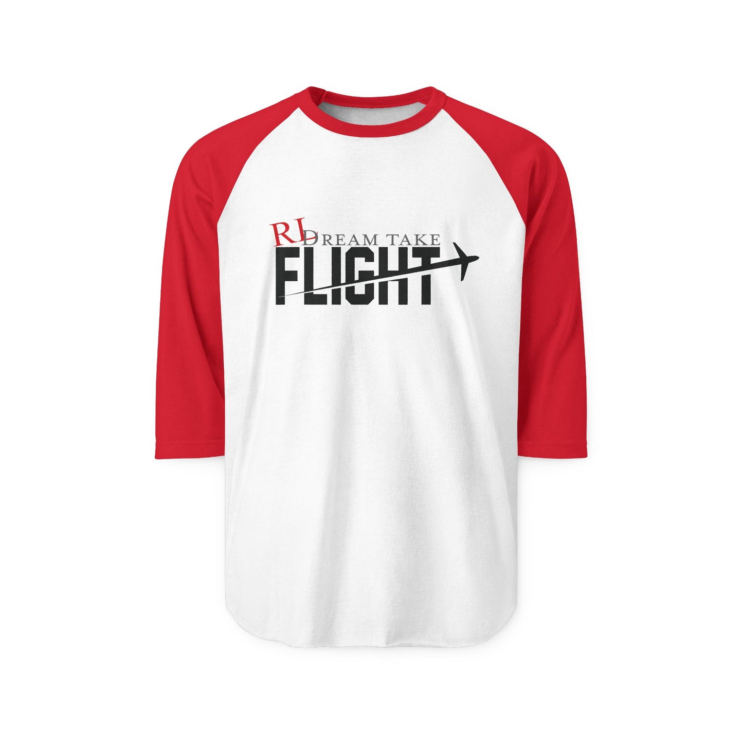 RL Dream Take Flight Unisex Three-Quarter Sleeve Raglan Shirt